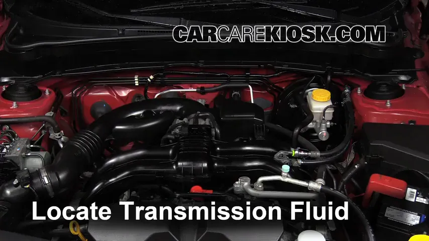 2011 Subaru Forester X 2.5L 4 Cyl. Transmission Fluid